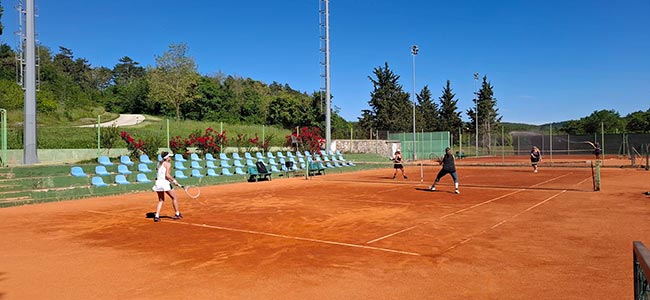 Prijateljski susret tenisačica TK Buje i Ljubljane