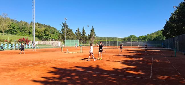 Prijateljski susret tenisačica TK Buje i Ljubljane